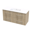 Array Kawhia Serifos 1200 4 Drawer Wall Vanity