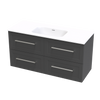Array Oslo Serifos 1200 4 Drawer Wall Vanity