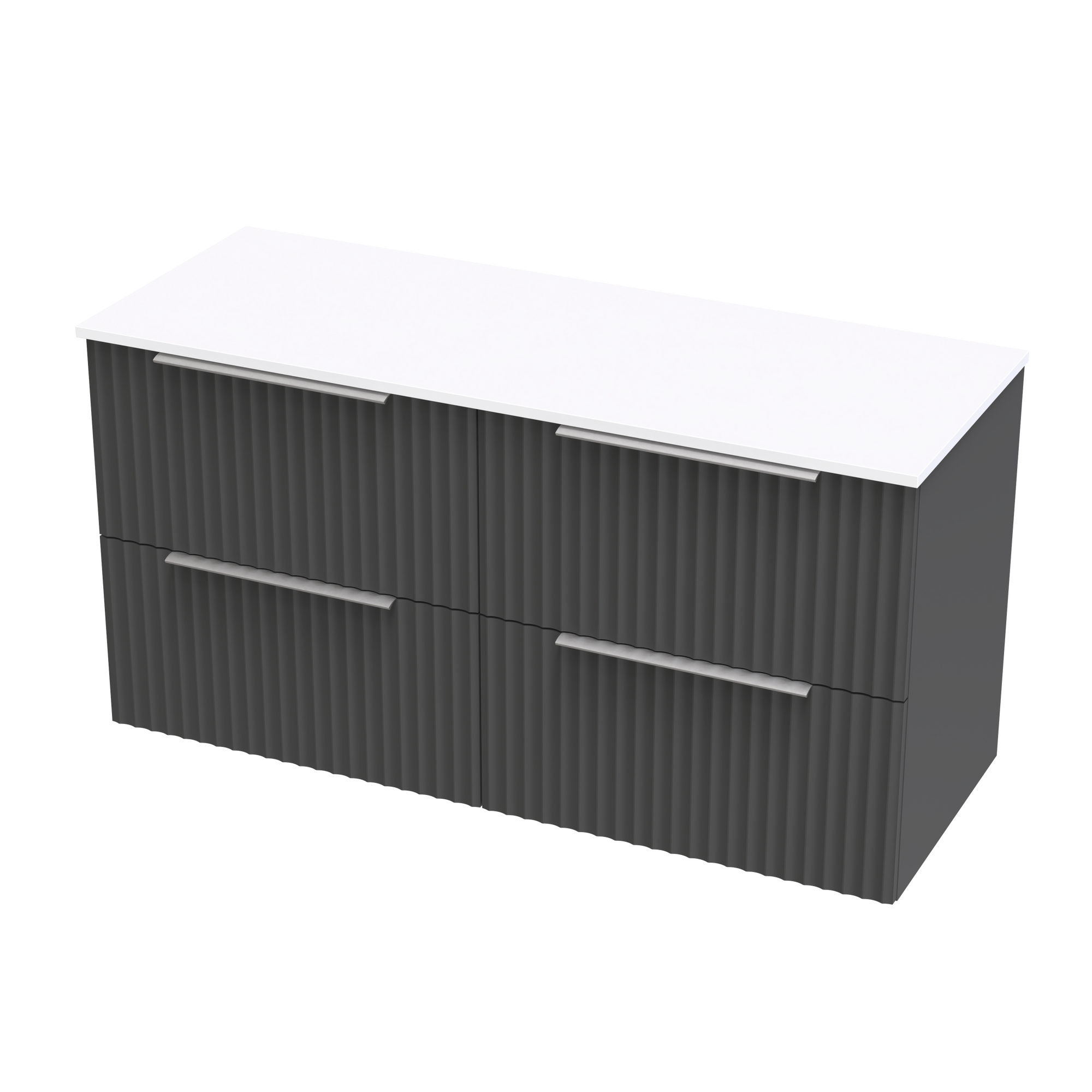 Array Drawer Array Riada Pro 1200 4 Drawer Wall Vanity
