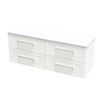 Array Oslo Pro 1500 Double Basin 4 Drawer Wall Vanity