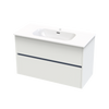 Nera Syrtari 1015 Double Drawer Wall Vanity