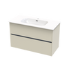 Nera Syrtari 1015 Double Drawer Wall Vanity