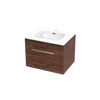 Verto Nera 600 1 Drawer Wall Vanity