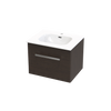 Verto Nera 600 1 Drawer Wall Vanity