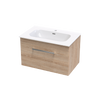 Verto Nera 750 1 Drawer Wall Vanity