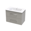 Verto Nera 815 Double Drawer Wall Vanity