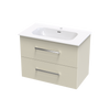 Verto Nera 815 Double Drawer Wall Vanity
