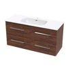 Verto Nera 1215 4 Drawer Wall Vanity