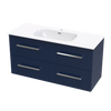 Verto Nera 1215 4 Drawer Wall Vanity