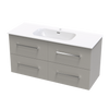 Verto Nera 1215 4 Drawer Wall Vanity