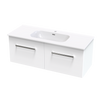 Verto Nera 1215 2 Drawer Wall Vanity
