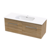 Verto Nera 1215 2 Drawer Wall Vanity