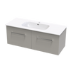 Verto Nera 1215 2 Drawer Wall Vanity