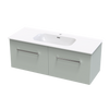 Verto Nera 1215 2 Drawer Wall Vanity