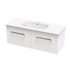 Verto Nera 1215 2 Drawer Wall Vanity