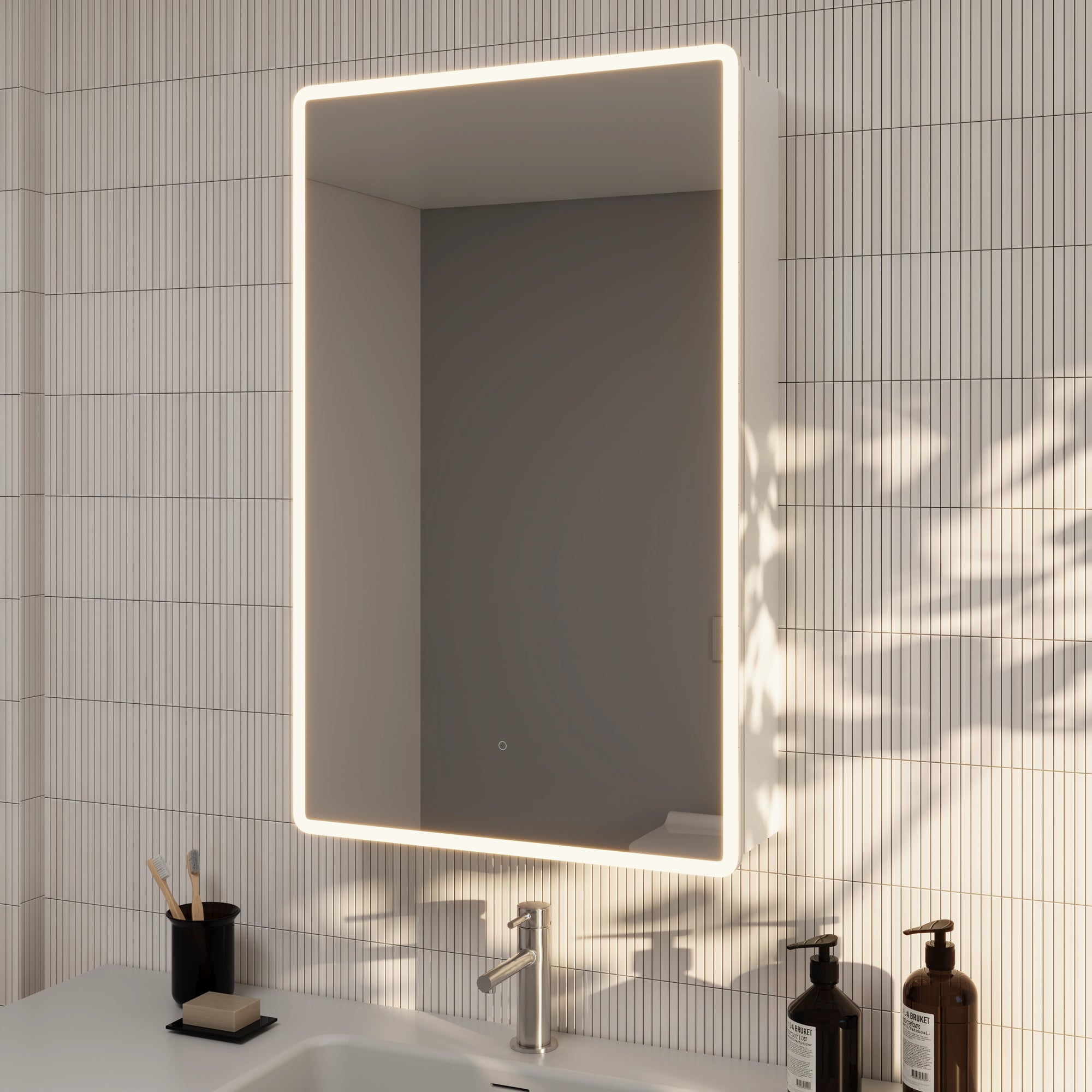 500 Alume LED Mirror Cabinet | Athena - Coming September 2026