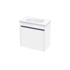 Alumino Serifos 500 Right Hinge Wall Hand Basin