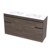 Alumino Serifos 1500 Double Basin Floor Vanity