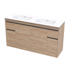Alumino Serifos 1500 Double Basin Floor Vanity