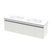 Alumino Serifos 1500 Double Basin Wall Vanity