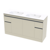 Alumino Serifos 1500 Double Basin Floor Vanity