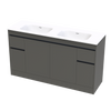 Alumino Serifos 1500 Double Basin Floor Vanity