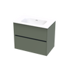 Syrtari Serifos 750 Double Drawer Wall Vanity