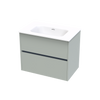 Syrtari Serifos 750 Double Drawer Wall Vanity