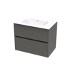 Syrtari Serifos 750 Double Drawer Wall Vanity