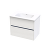Syrtari Serifos 750 Double Drawer Wall Vanity