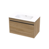 Syrtari Serifos 800 1 Drawer Wall Vanity