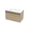 Syrtari Serifos 800 1 Drawer Wall Vanity