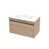 Syrtari Serifos 800 1 Drawer Wall Vanity