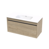 Syrtari Serifos 1000 1 Drawer Wall Vanity