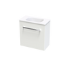 Verto Serifos 500 Right Hinge Wall Hand Basin