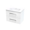 Verto Serifos 750 Double Drawer Wall Vanity