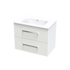 Verto Serifos 750 Double Drawer Wall Vanity