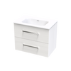 Verto Serifos 750 Double Drawer Wall Vanity