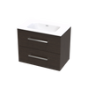 Verto Serifos 750 Double Drawer Wall Vanity