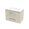 Verto Serifos 800 Double Drawer Wall Vanity
