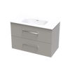 Verto Serifos 900 Double Drawer Wall Vanity