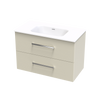 Verto Serifos 900 Double Drawer Wall Vanity