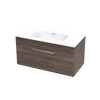 Verto Serifos 900 1 Drawer Wall Vanity