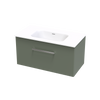 Verto Serifos 900 1 Drawer Wall Vanity