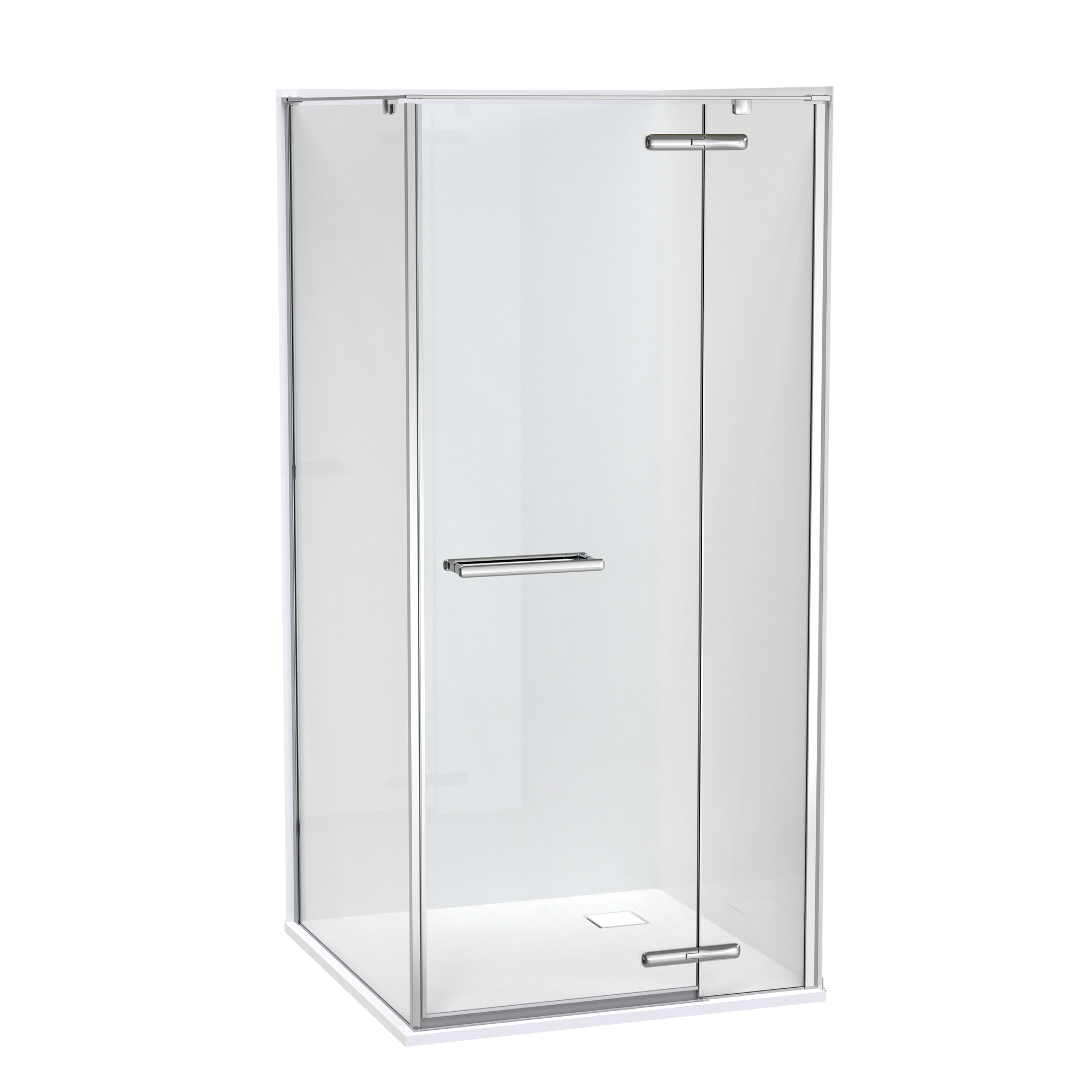 SlateForma Artus 1000x1000 Two Wall Shower
