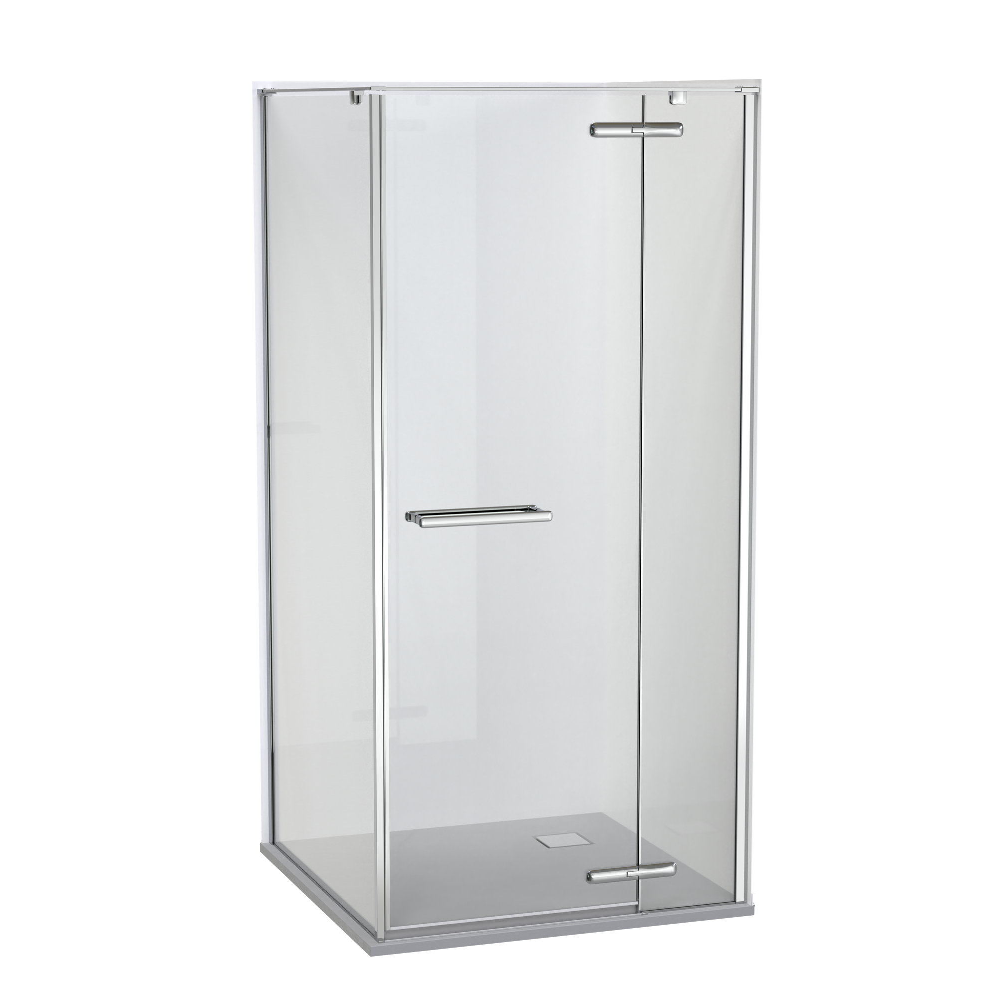 SlateForma Artus 1000x1000 Two Wall Shower