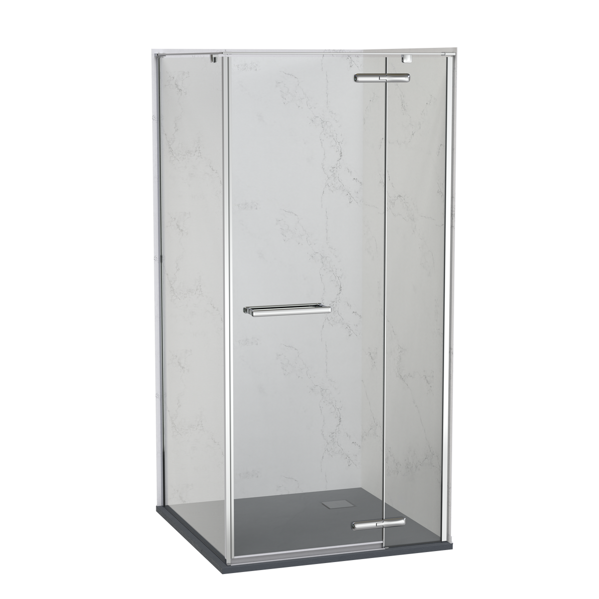 SlateForma Artus 1000x1000 Two Wall Shower