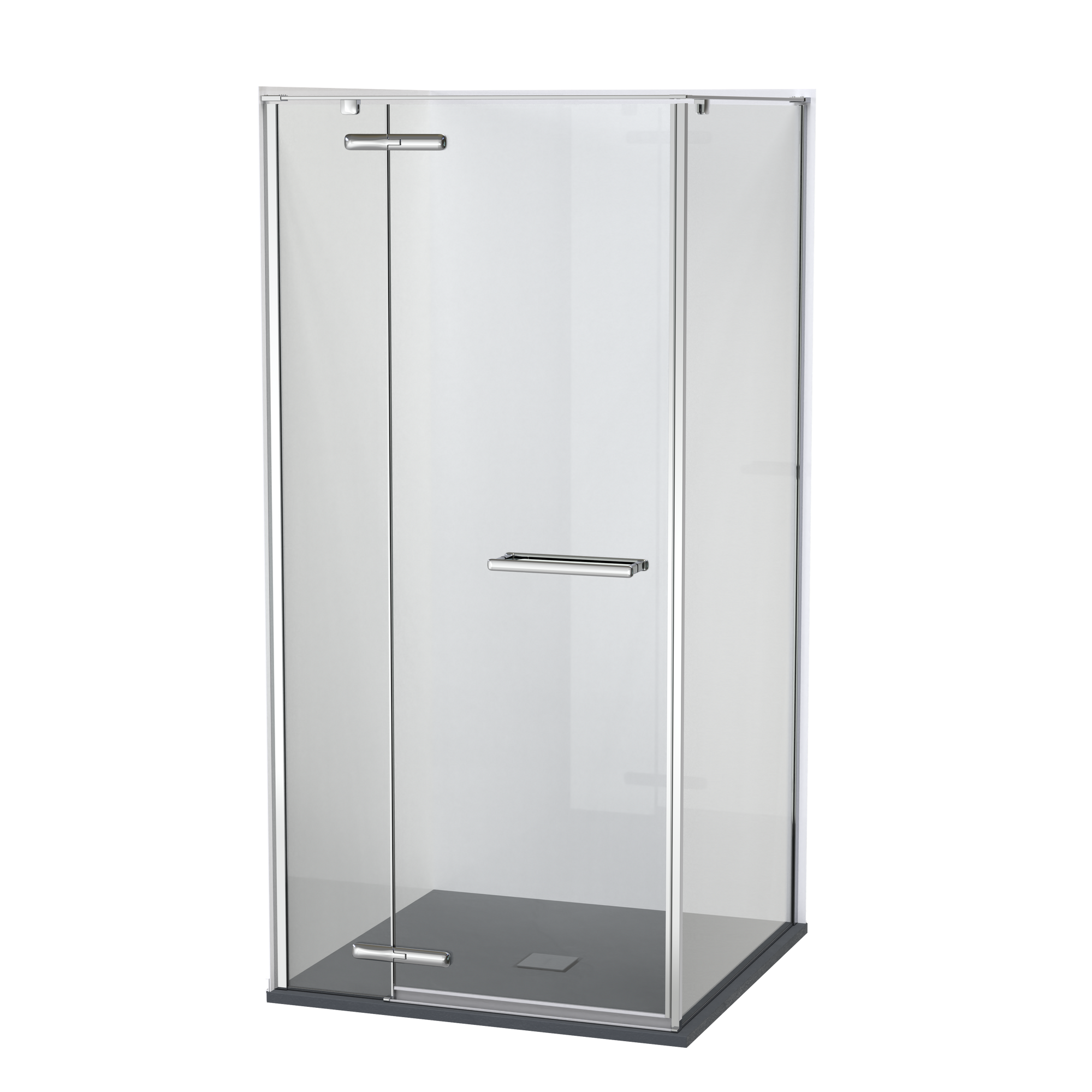 SlateForma Artus 1000x1000 Two Wall Shower
