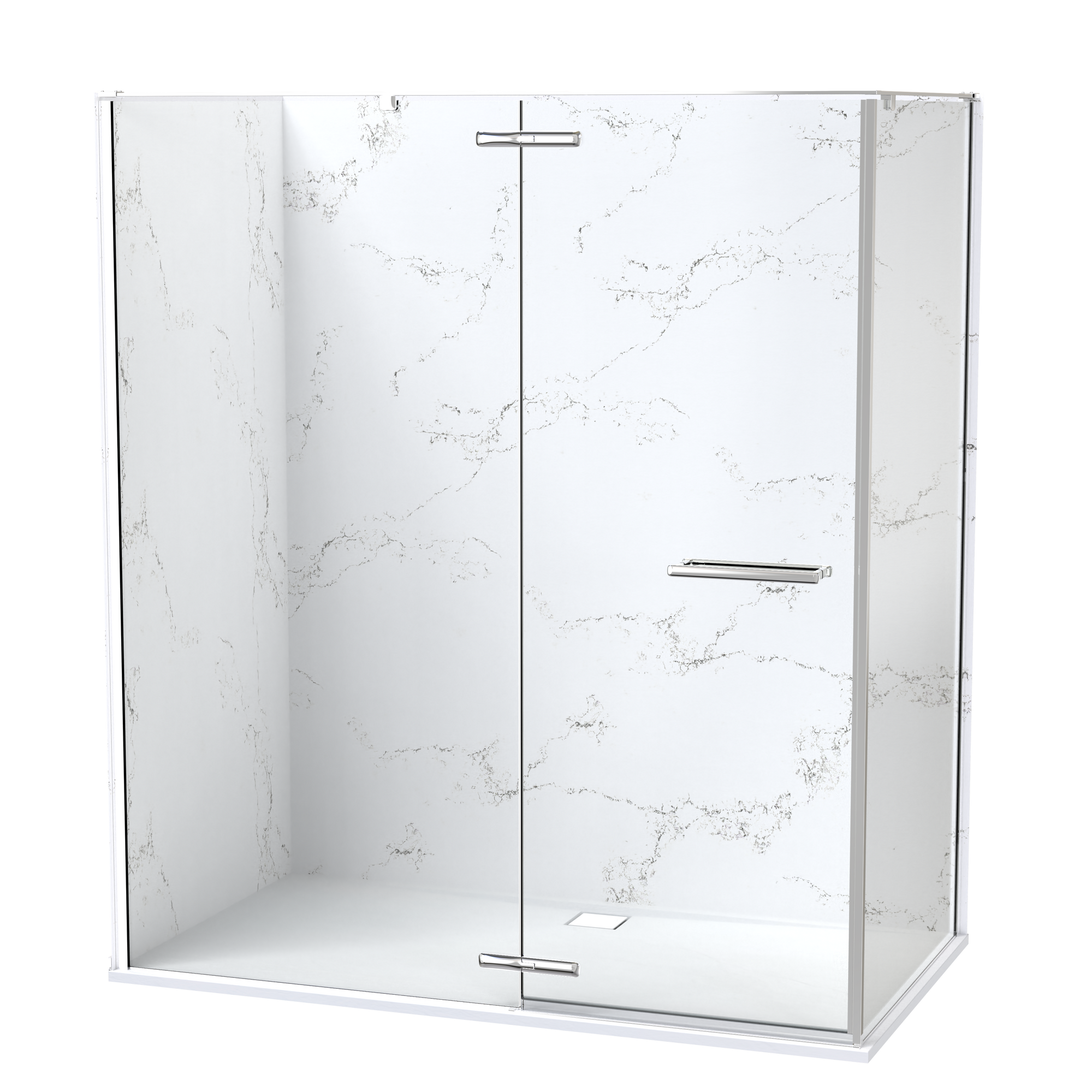 SlateForma Artus 1800x1000 Two Wall Shower