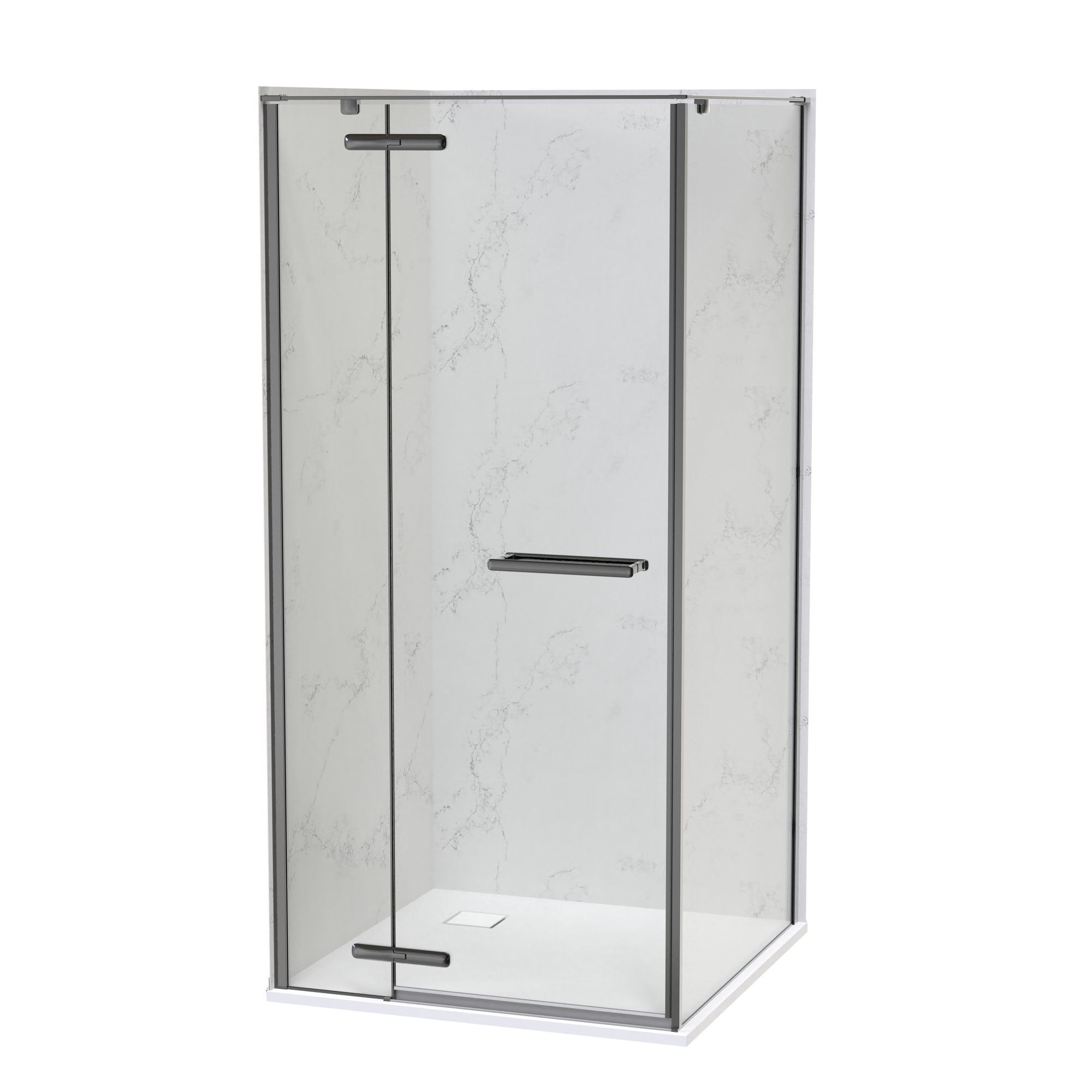 SlateForma Artus 1000x1000 Two Wall Shower